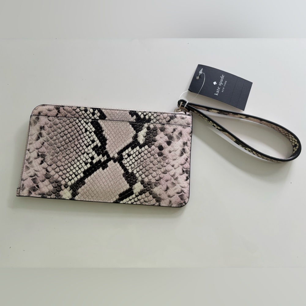 Brand New Kate Spade Lucy L Zip Wristlet - Picture 3 of 4